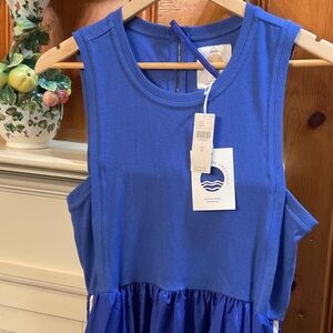 Blue Midi Dress *ANTHROPOLOGIE